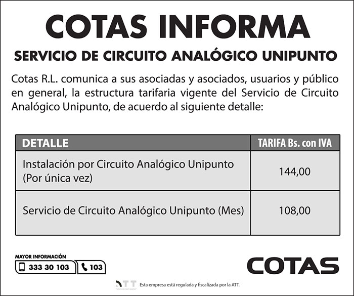 tarifas ltr 150921