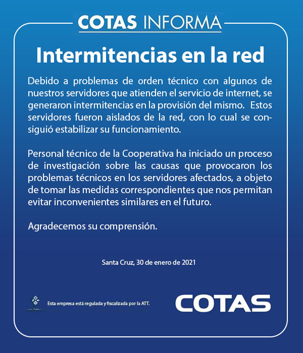 comunicado300121